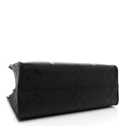 Louis Vuitton Empreinte Monogram Giant Onthego PM Black 4 of 9