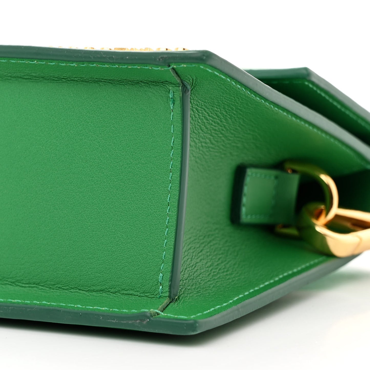 Smooth Calfskin Le Grand Bambino Green