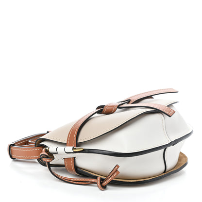 Loewe Calfskin Small Gate Crossbody Bag Ghost Light Ghost 4 of 9