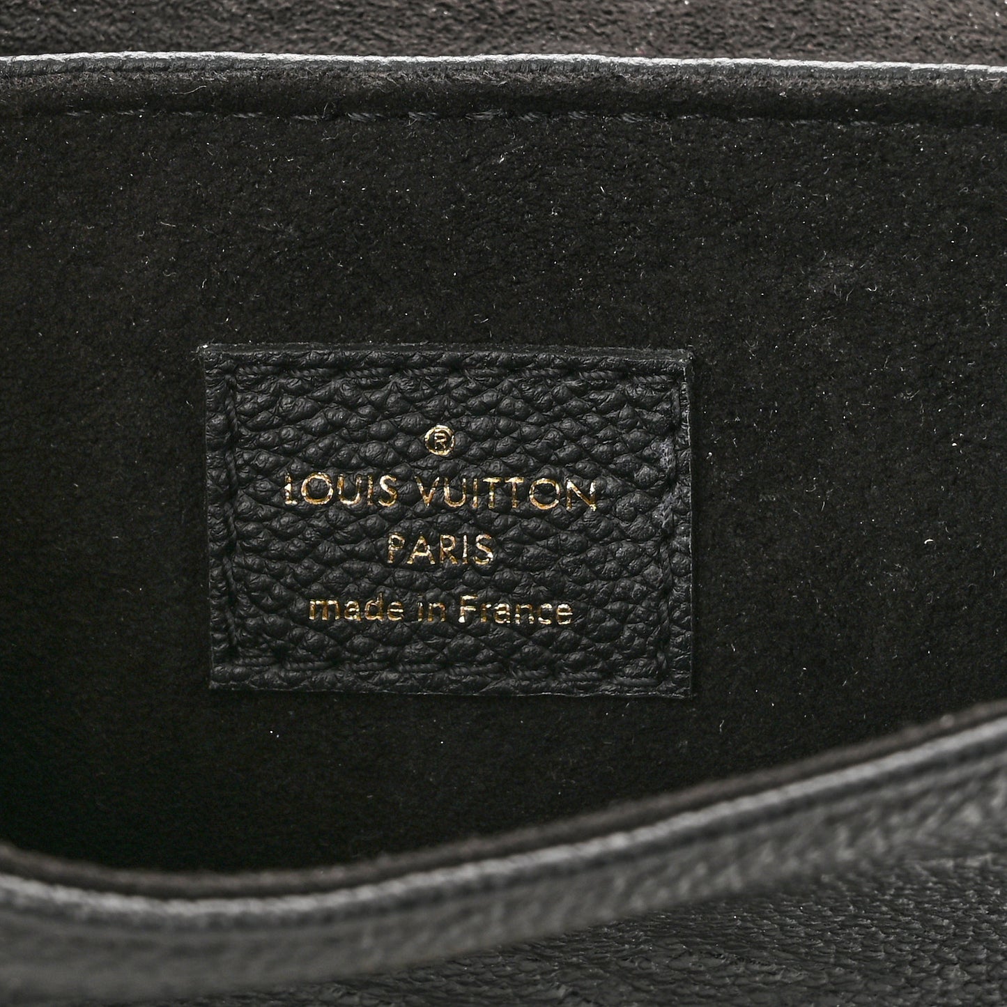 Empreinte Monogram Giant Tiny Backpack Black