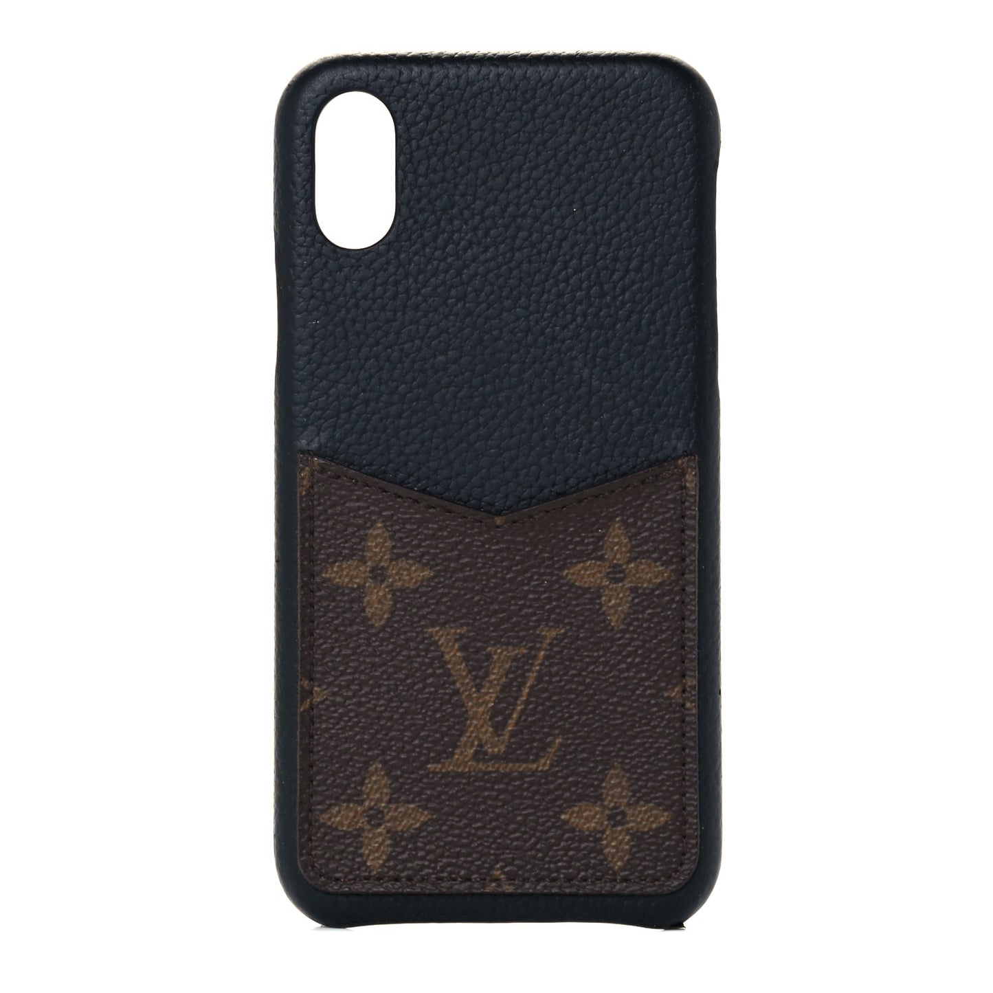 Monogram iPhone X/XS Bumper Black