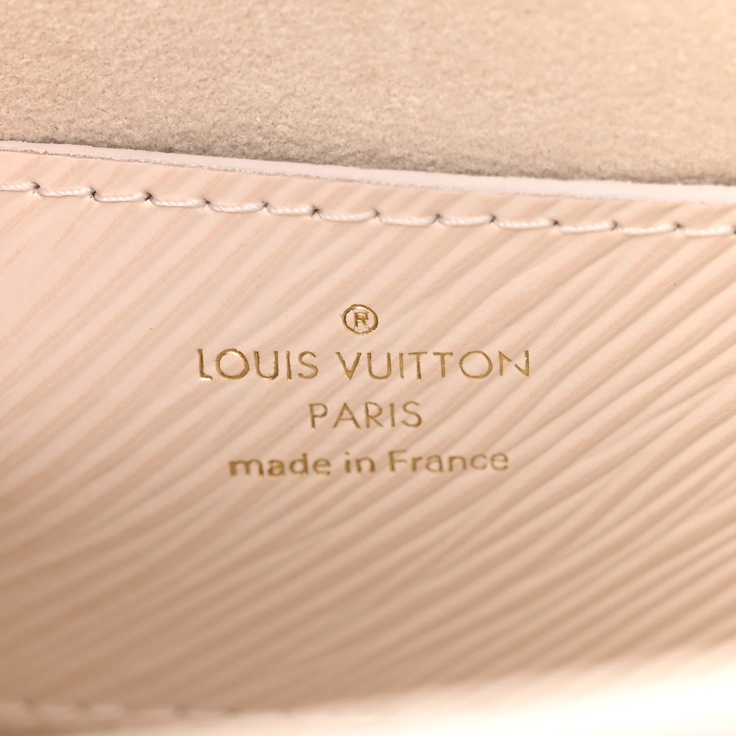 Louis Vuitton Epi Twist Braided Chain Shoulder Bag PM Quartz White 6 of 10