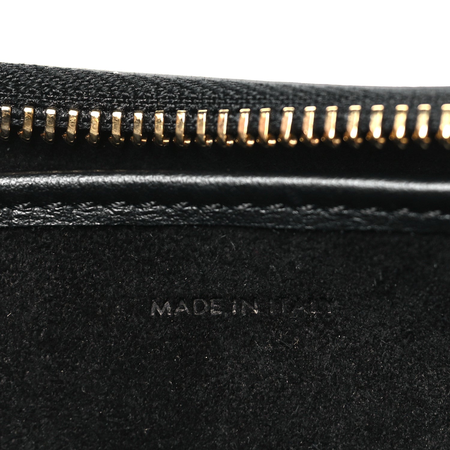 Celine Smooth Calfskin Medium Strap Ava Triomphe Shoulder Bag Black 7 of 10