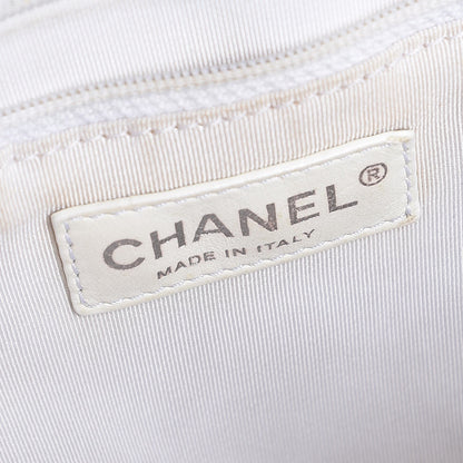 Chanel Caviar Quilted Grand Shopping Tote GST White 6 of 17