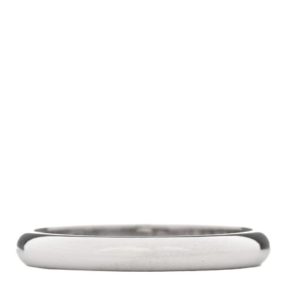 Cartier Platinum 2.5mm 1895 Wedding Band Ring 49 4.75 1 of 5