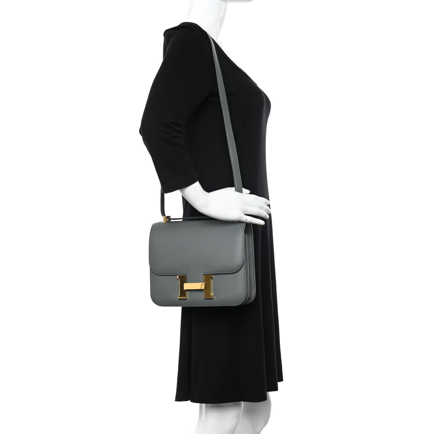 Hermes Epsom Constance 24 Vert Amande 2 of 10