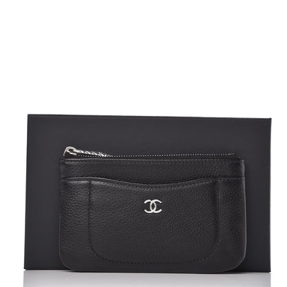 Chanel Grained Calfskin Small Neo Executive Cosmetic Case Black 10 of 10