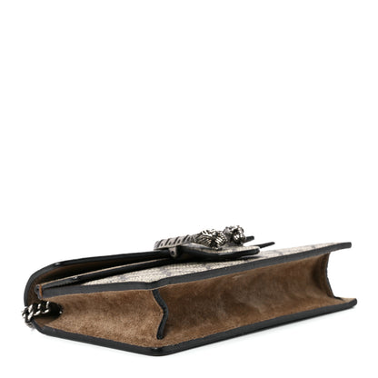 Gucci GG Supreme Monogram Super Mini Dionysus Shoulder Bag Taupe 4 of 10