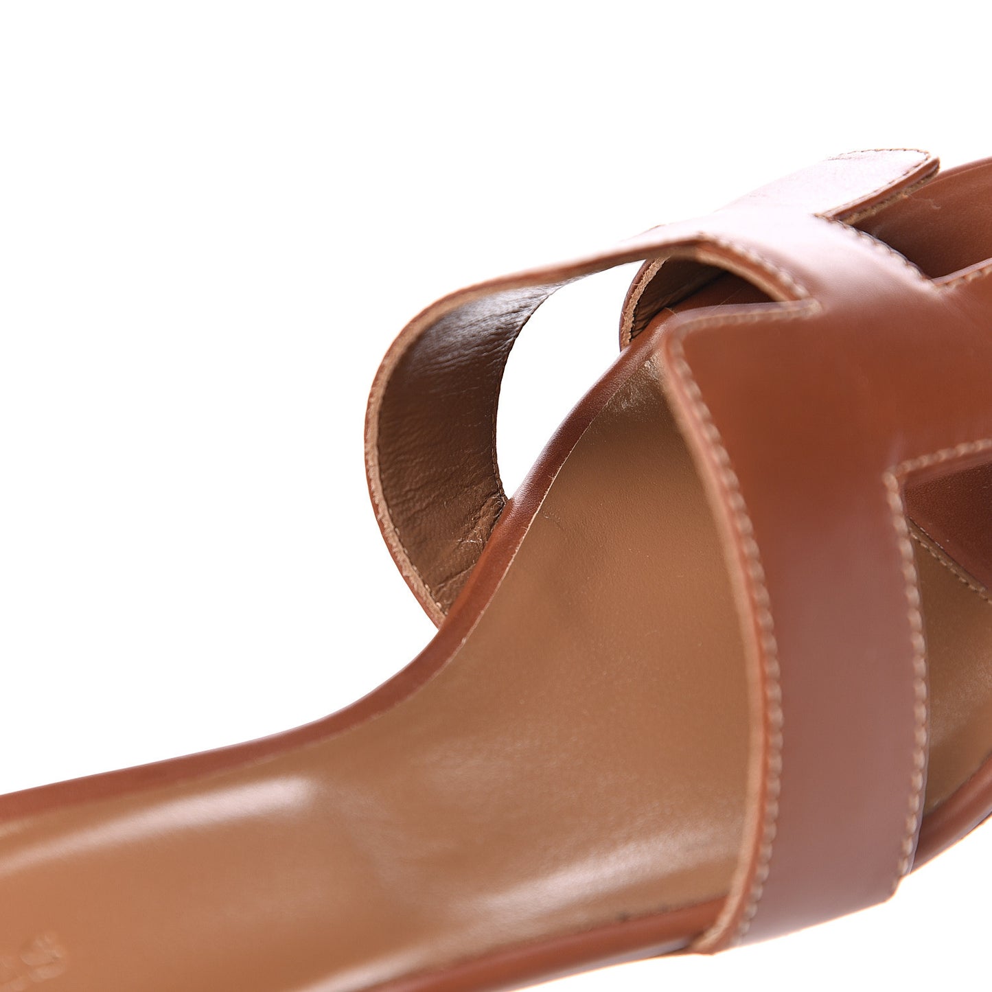 Calfskin Oasis Sandals 38.5 Gold