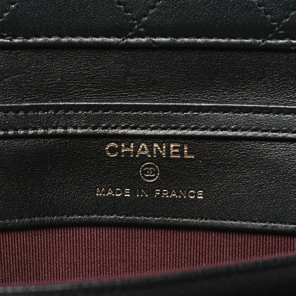 Chanel Caviar Quilted Clutch With Chain  Black 7 of 11
