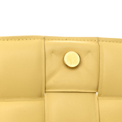 Bottega Veneta Lambskin Maxi Intreccio Padded Chain Cassette Crossbody Bag Corn 11 of 11