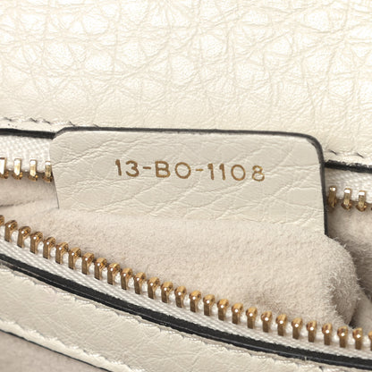Christian Dior Grained Calfskin Small Diorama Flap Bag Off White 12 of 13
