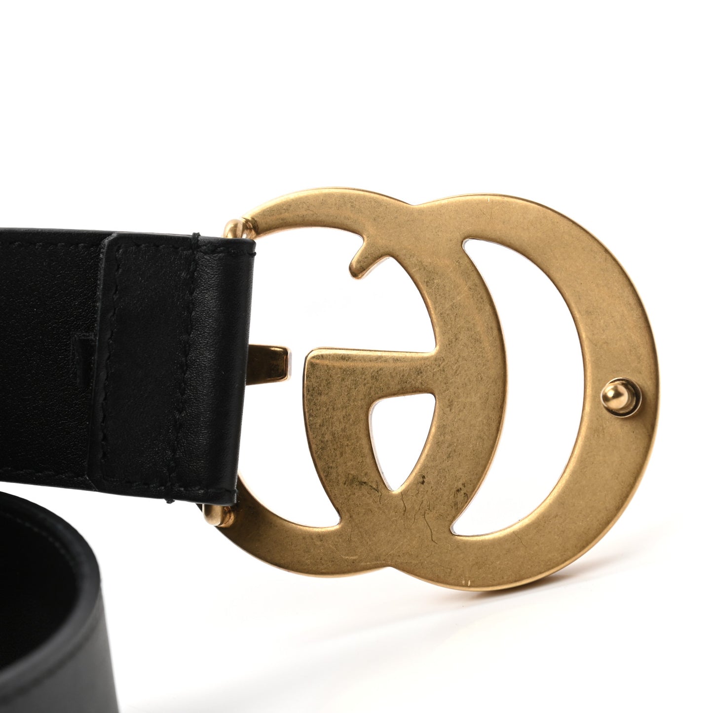 Calfskin Double G 40mm Belt 75 30 Black
