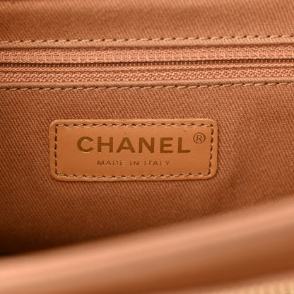 Chanel Caviar Quilted Small Business Affinity Flap Camel 6 of 13