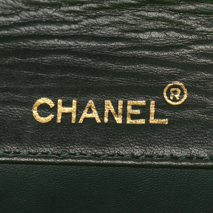 Chanel Lambskin Quilted Extra Mini Square Flap Green 6 of 10