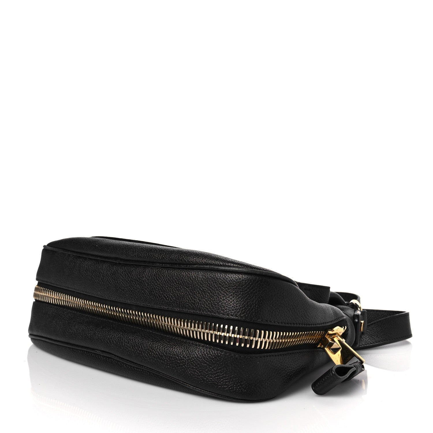 Tom Ford Grained Calfskin Medium Jennifer Crossbody Bag Black 7 of 8