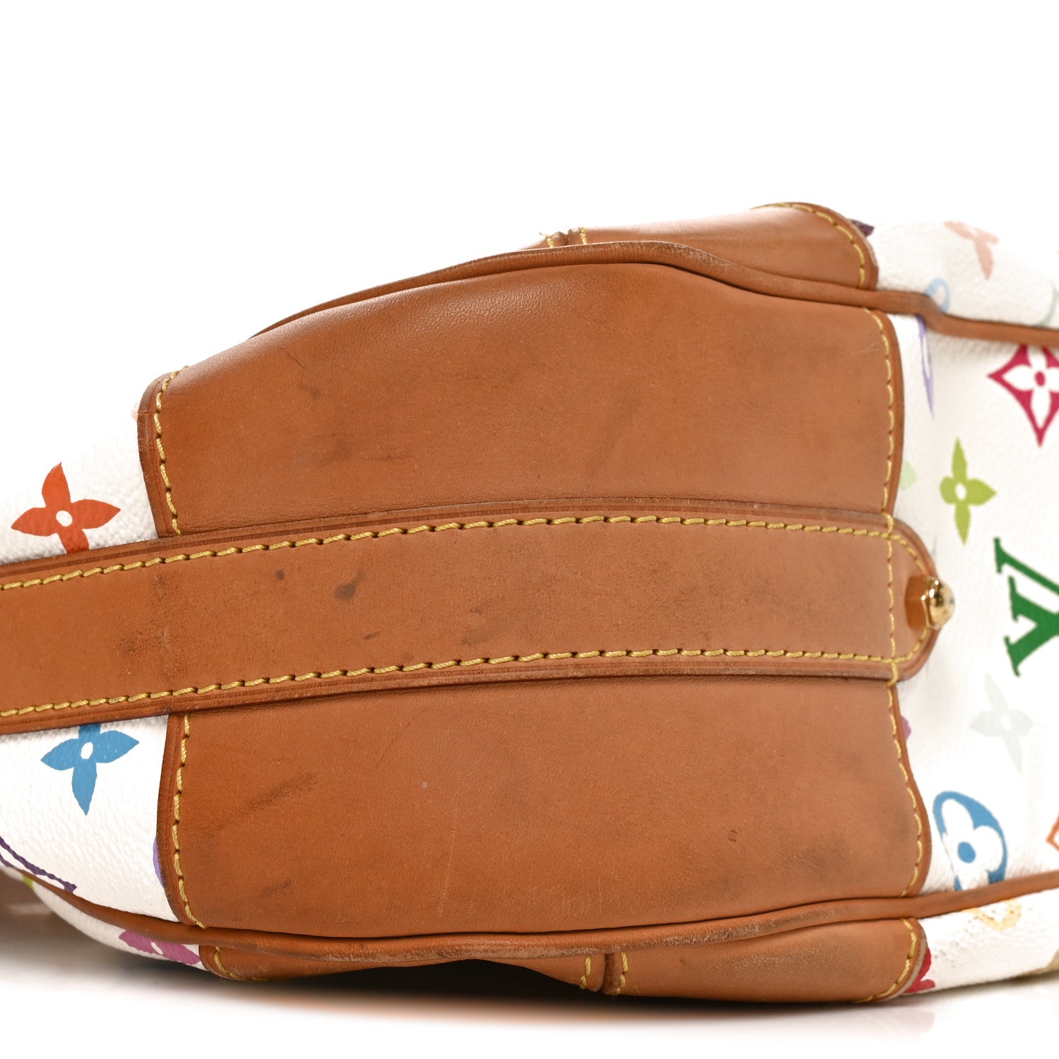 Louis Vuitton Monogram Multicolor Greta White 8 of 9