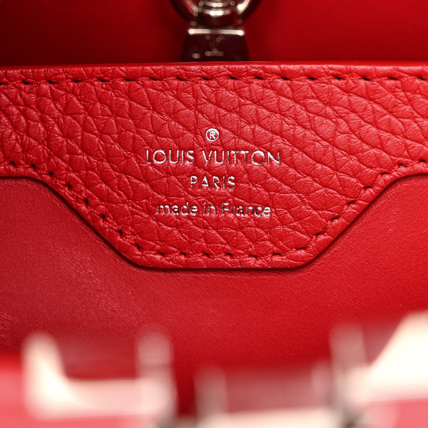 Taurillon Capucines BB Rubis