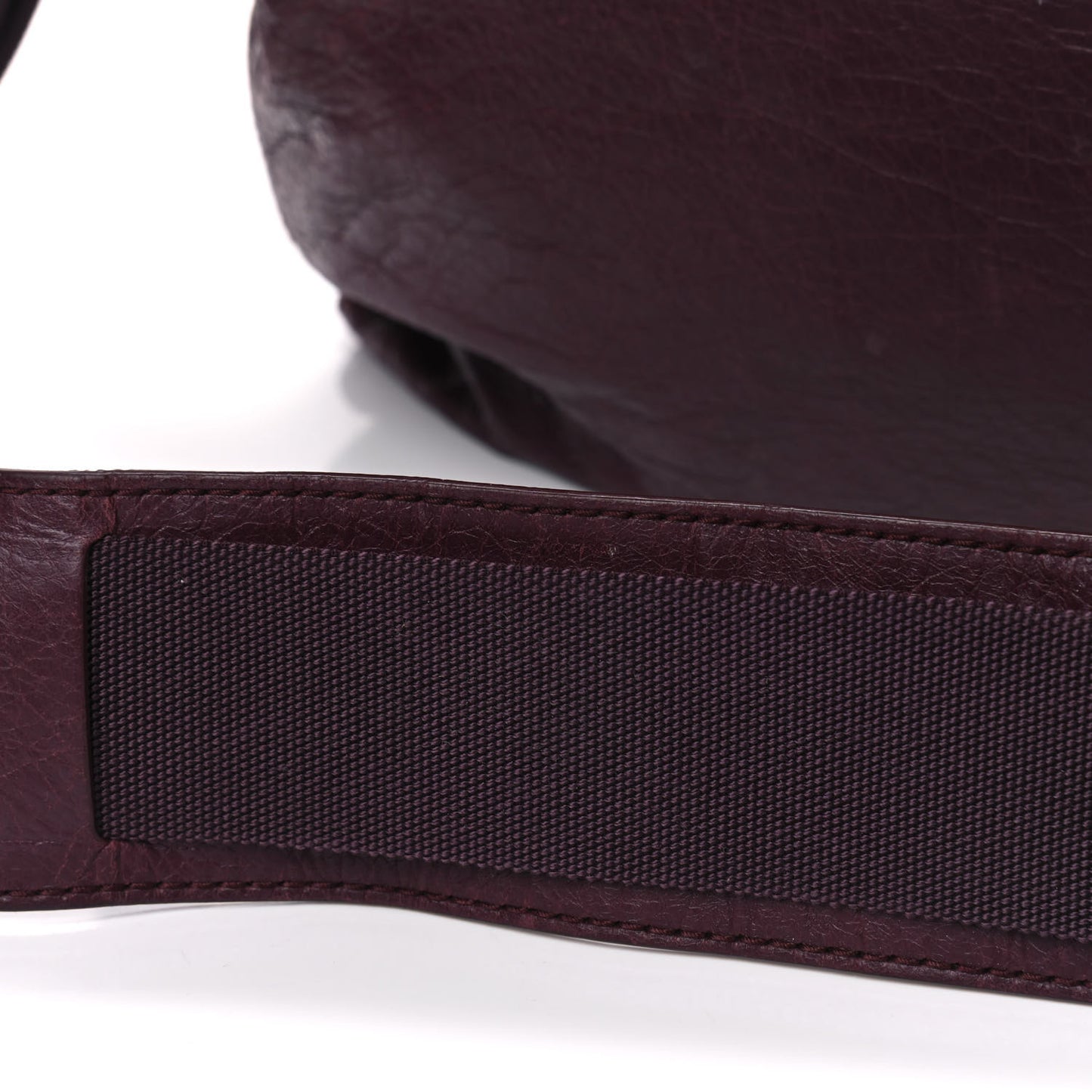 Agneau Classic Hardware Messenger Rouge Lie De Vin