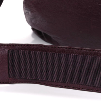 Balenciaga Agneau Classic Hardware Messenger Rouge Lie De Vin 17 of 17