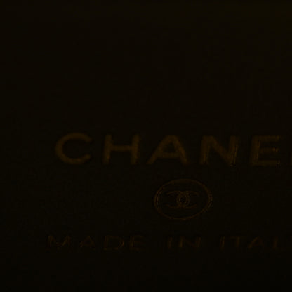 Chanel Metallic Caviar Quilted Trendy Handle Vanity Gold 5 of 10