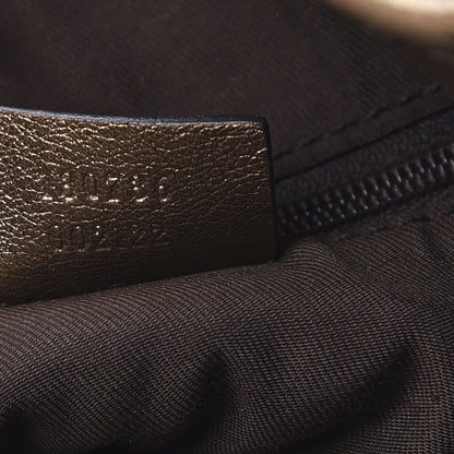 Gucci Satin Monogram Medium Abbey Shoulder Bag Bronze 7 of 14