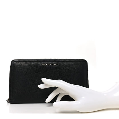 Givenchy Sugar Goatskin Pandora Zip Around Wallet Black 2 of 6