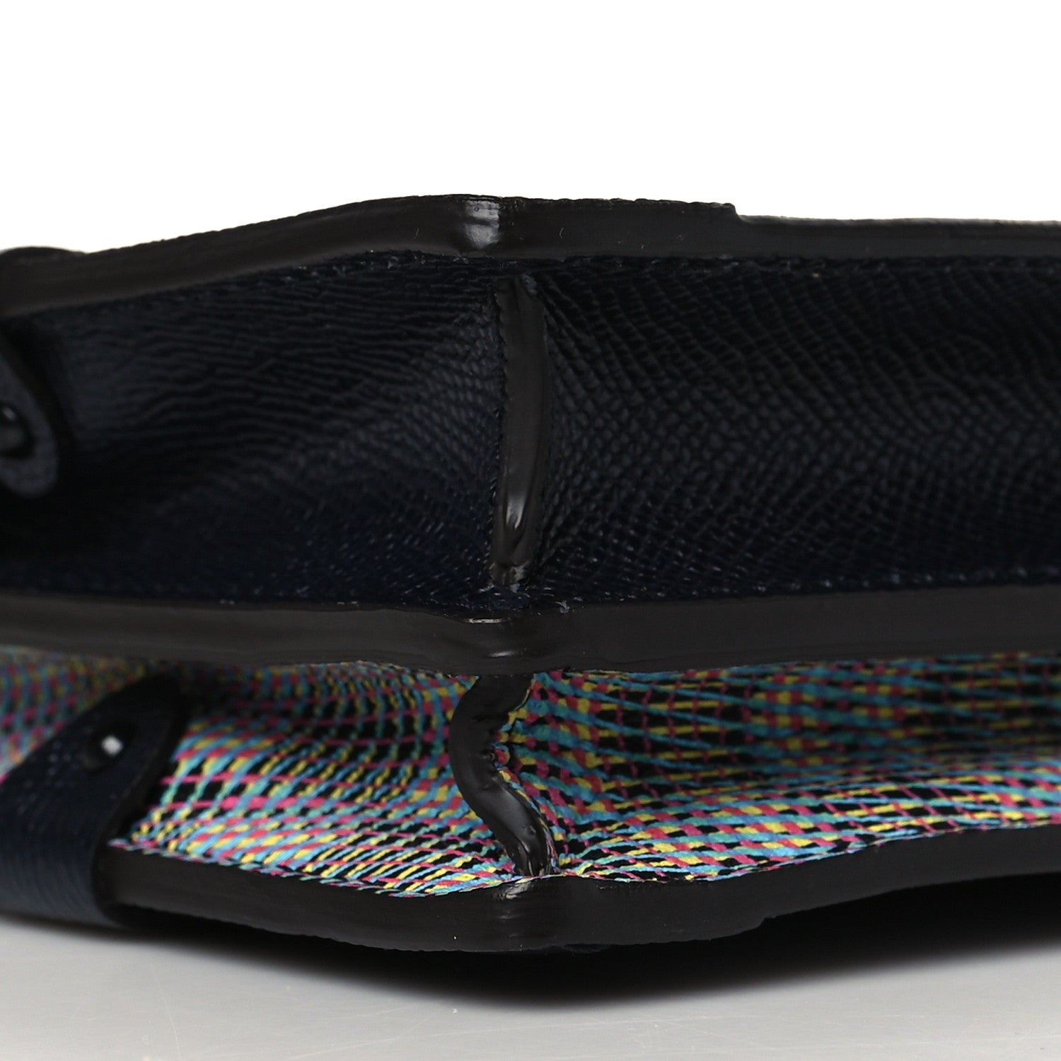 Louis Vuitton Calfskin Monogram LV Pop Trunk Clutch Blue 7 of 8