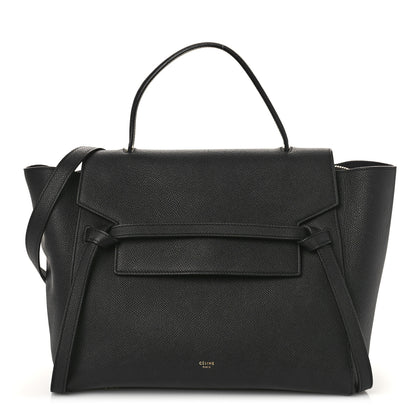 Celine Grained Calfskin Mini Belt Bag Black 1 of 8