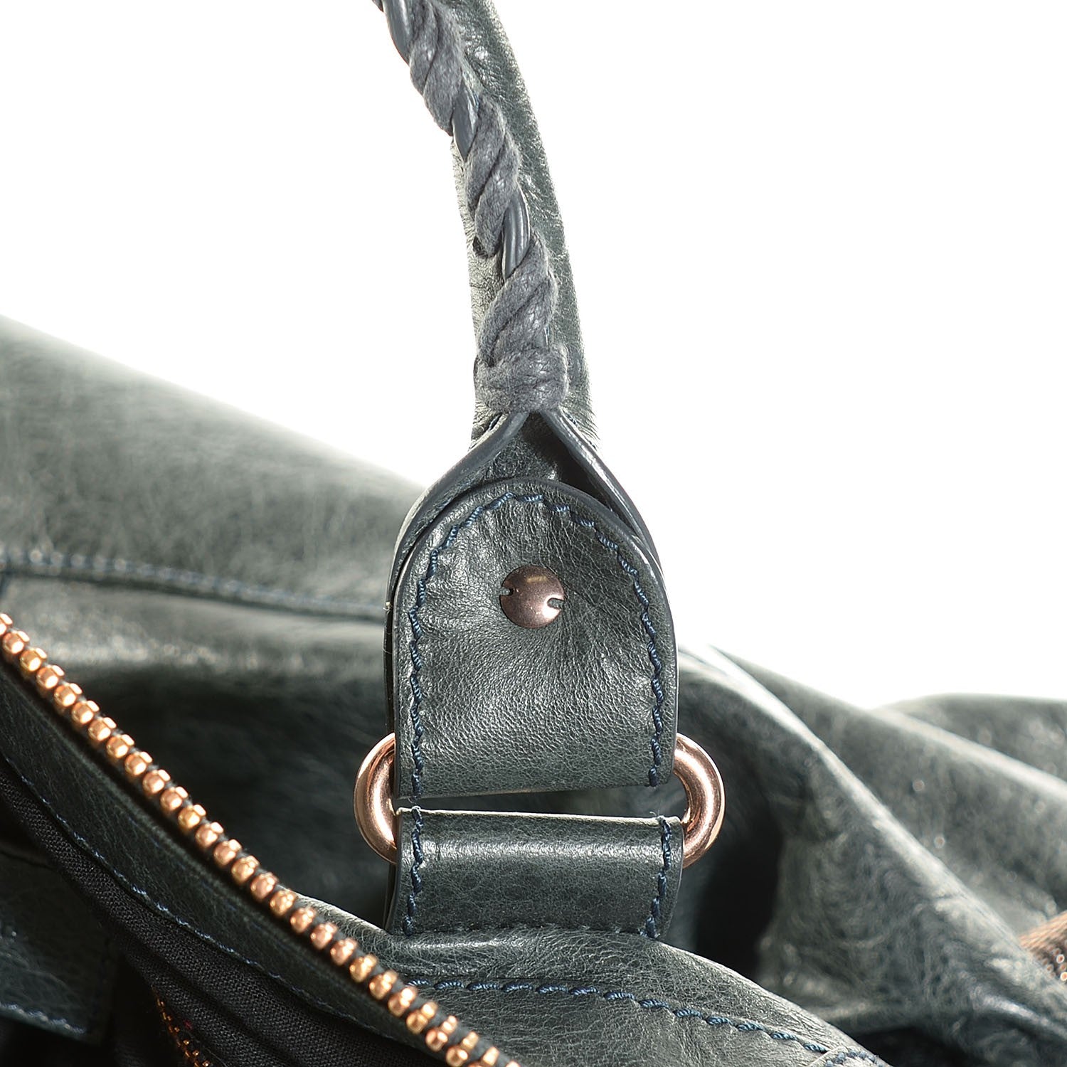Balenciaga Agneau Giant 21 Rose Gold Hardware Work Anthracite 11 of 12