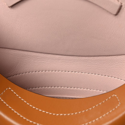 Alexander McQueen Calfskin The Curve Small Shoulder Bag Tan 13 of 13