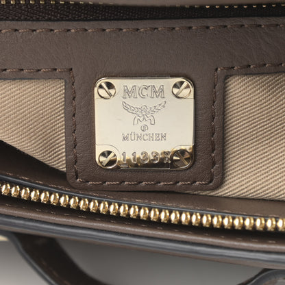 MCM Calfskin Ottomar Essential Crossbody Bag Brown 6 of 12