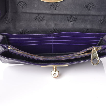 Mulberry Grainy Calfskin Bayswater Wallet Grape 5 of 11