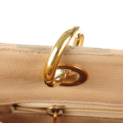 Chanel Caviar Quilted Grand Shopping Tote GST Beige Clair 8 of 8