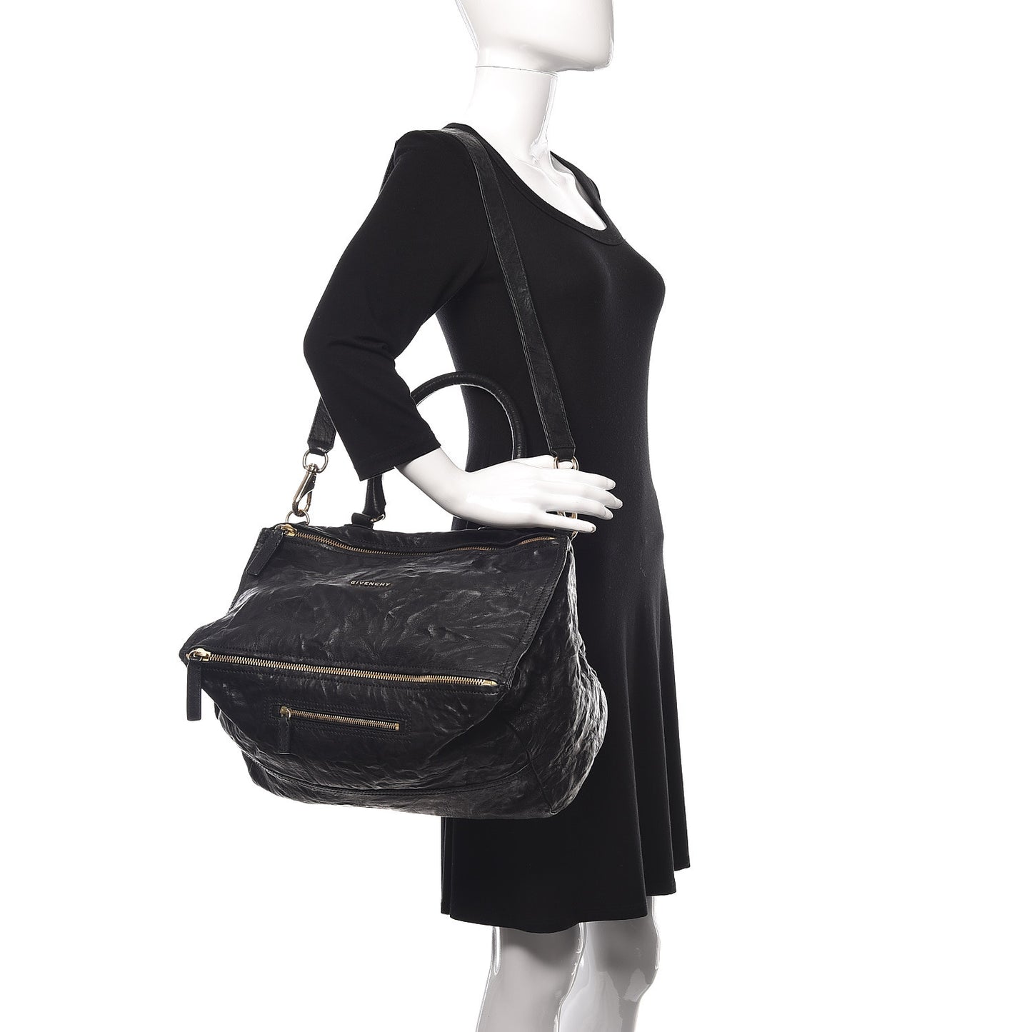 Tumbled Sheepskin Large Pandora Black