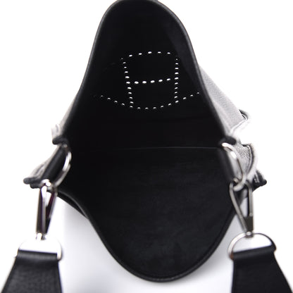 Hermes Taurillon Clemence Evelyne III PM Black 5 of 12