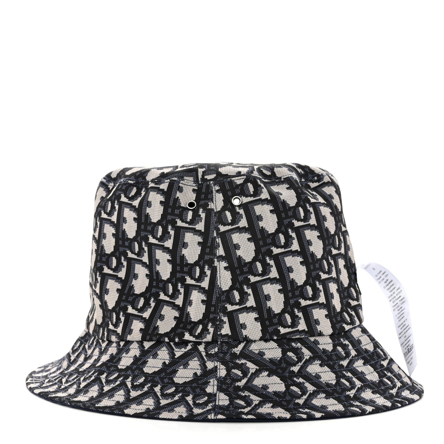 Oblique Reversible Teddy-D Brim Bucket Hat 58 Blue