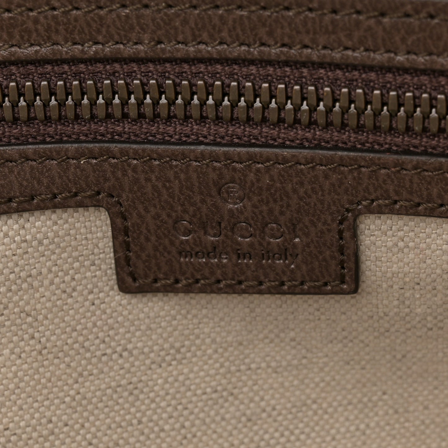 GG Supreme Monogram Textured Dollar Calfskin Web Medium Savoy Bowling Bag Beige Ebony New Acero