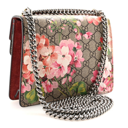 Gucci GG Supreme Monogram Blooms Mini Dionysus Shoulder Bag Beige Multicolor Dry Rose 3 of 10