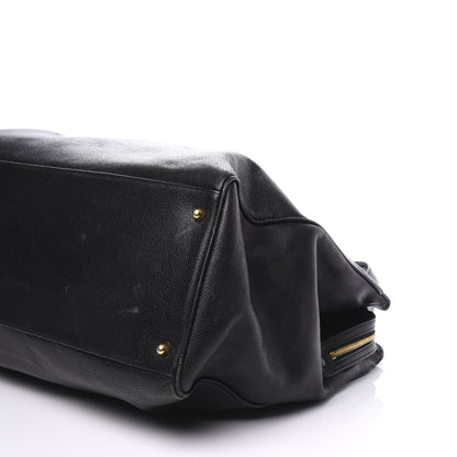 Chanel Caviar XL Weekender Bag Black 8 of 12