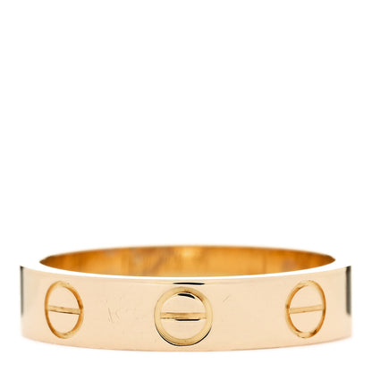 Cartier 18K Yellow Gold 3.5mm LOVE Wedding Band Ring 47 4 3 of 5