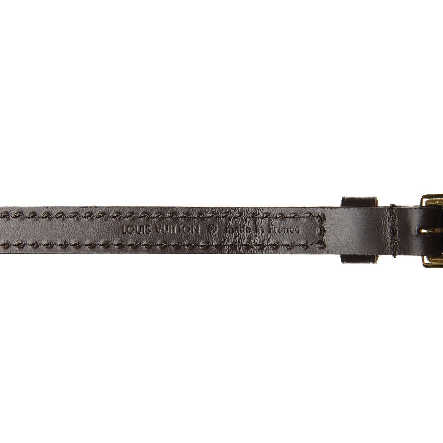 Calfskin 16mm Adjustable Shoulder Strap Brown