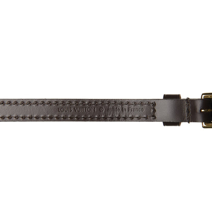Louis Vuitton Calfskin 16mm Adjustable Shoulder Strap Brown 2 of 2