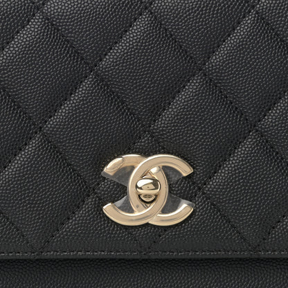 Chanel Caviar Quilted Medium Business Affinity Flap Black 8 of 11
