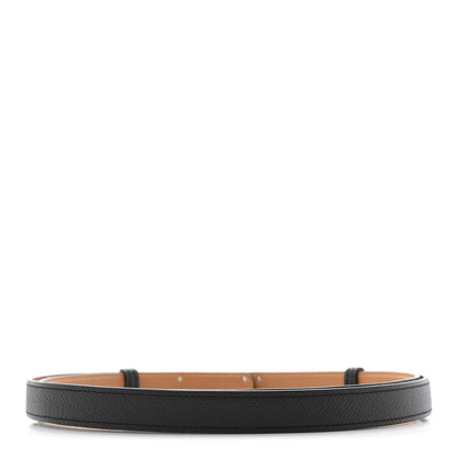 Hermes Epsom Kelly Belt Black 2 of 5