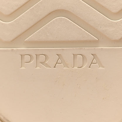Prada Canvas Triangle Logo Wheel 35mm Sneakers 42 Navy 7 of 14
