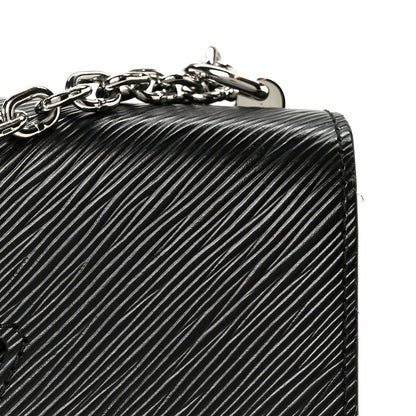 Louis Vuitton Epi Twist Shoulder Bag MM Black 8 of 10