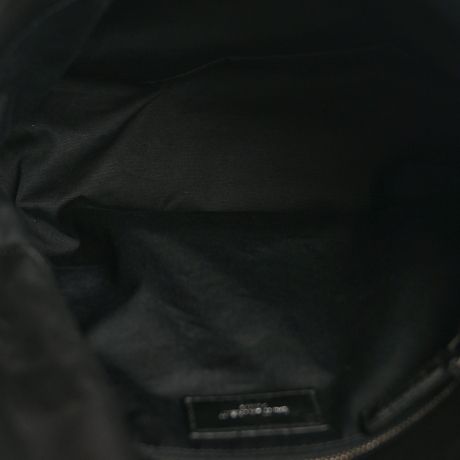 Saint Laurent Lambskin Quilted Medium Loulou Puffer Monogram Chain Satchel Black 5 of 13