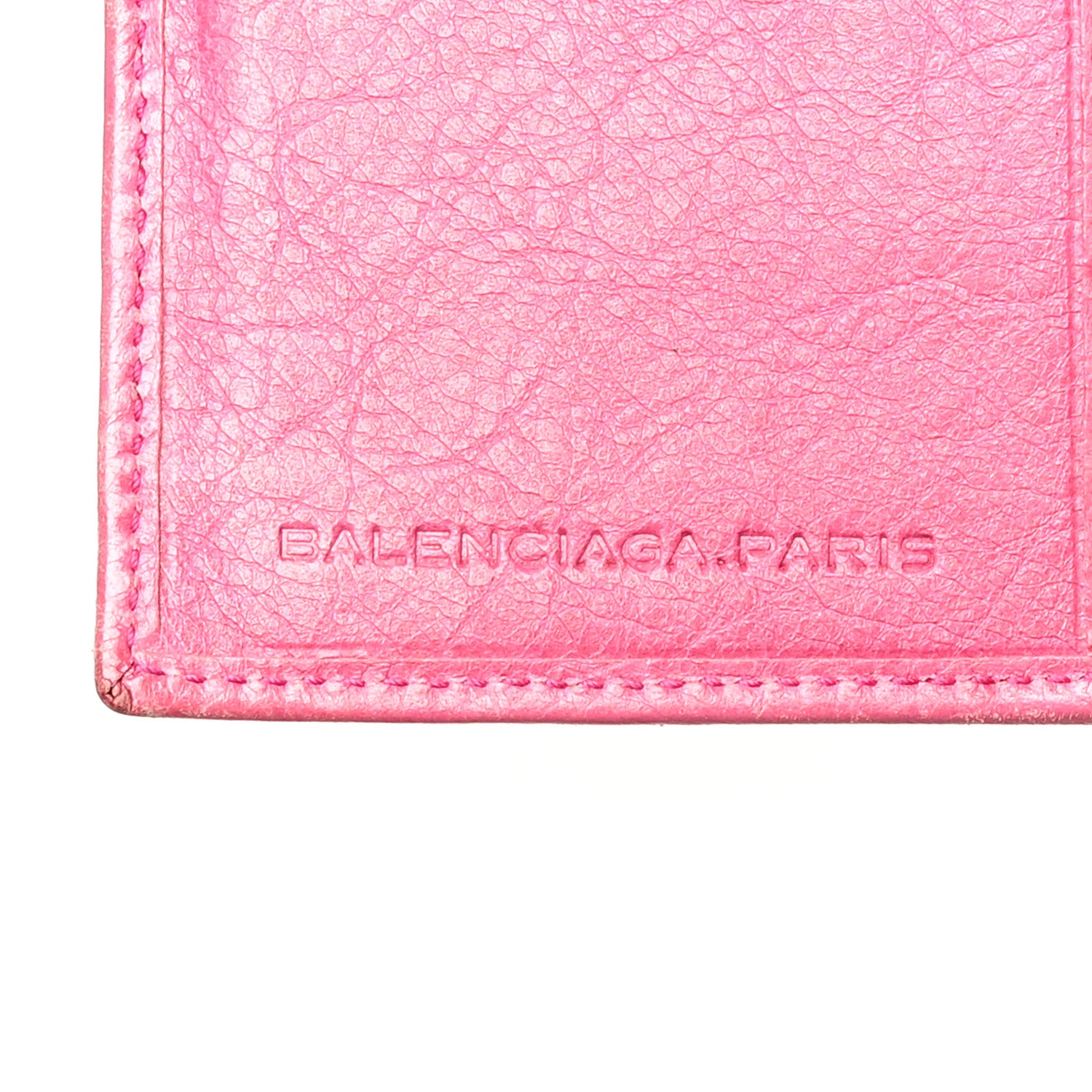 Balenciaga Agneau Giant 12 Silver Hardware Continental Zip Around Wallet Cyclamen 8 of 16