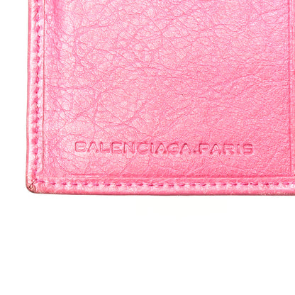 Balenciaga Agneau Giant 12 Silver Hardware Continental Zip Around Wallet Cyclamen 8 of 16
